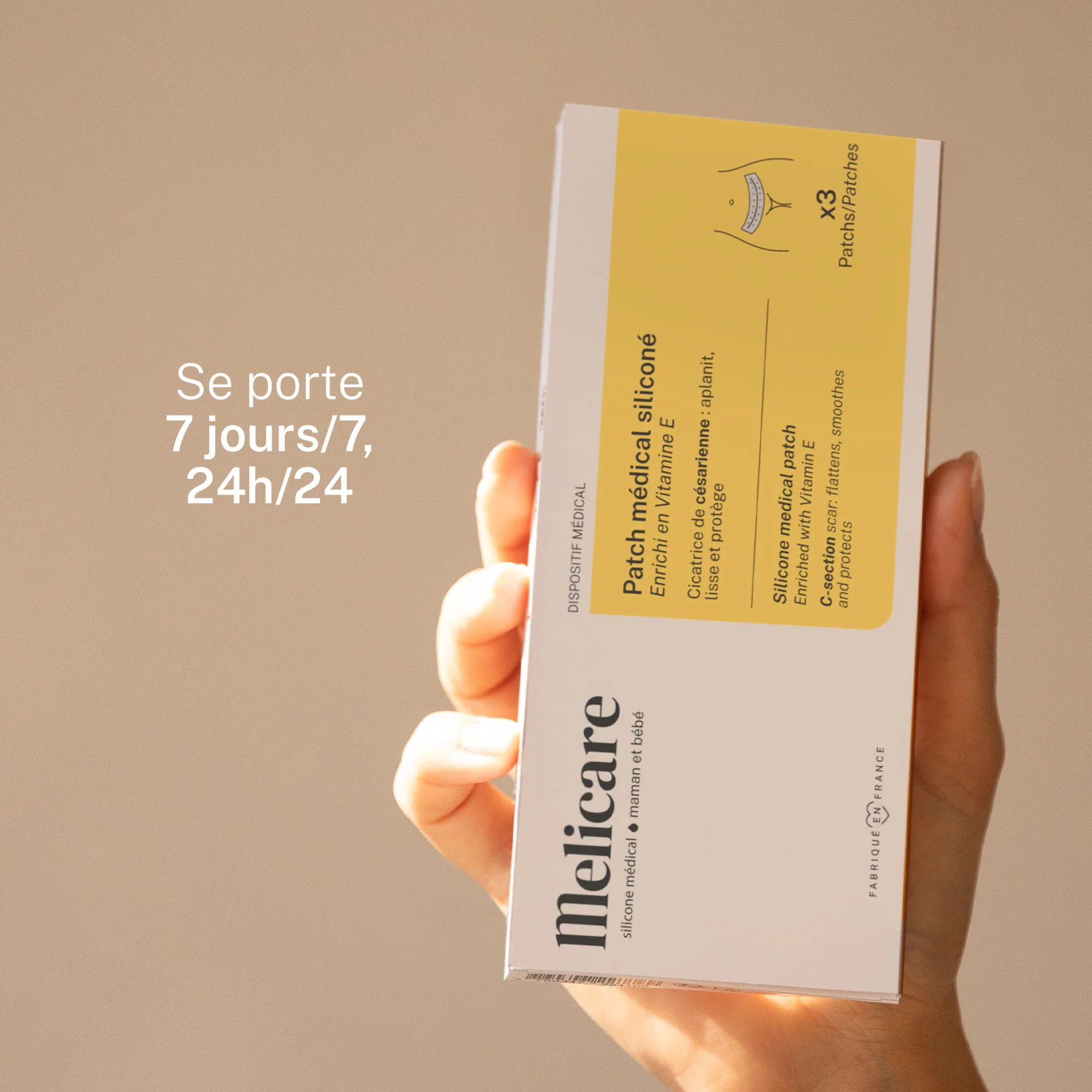 Patch médical siliconé Melicare - Image 3