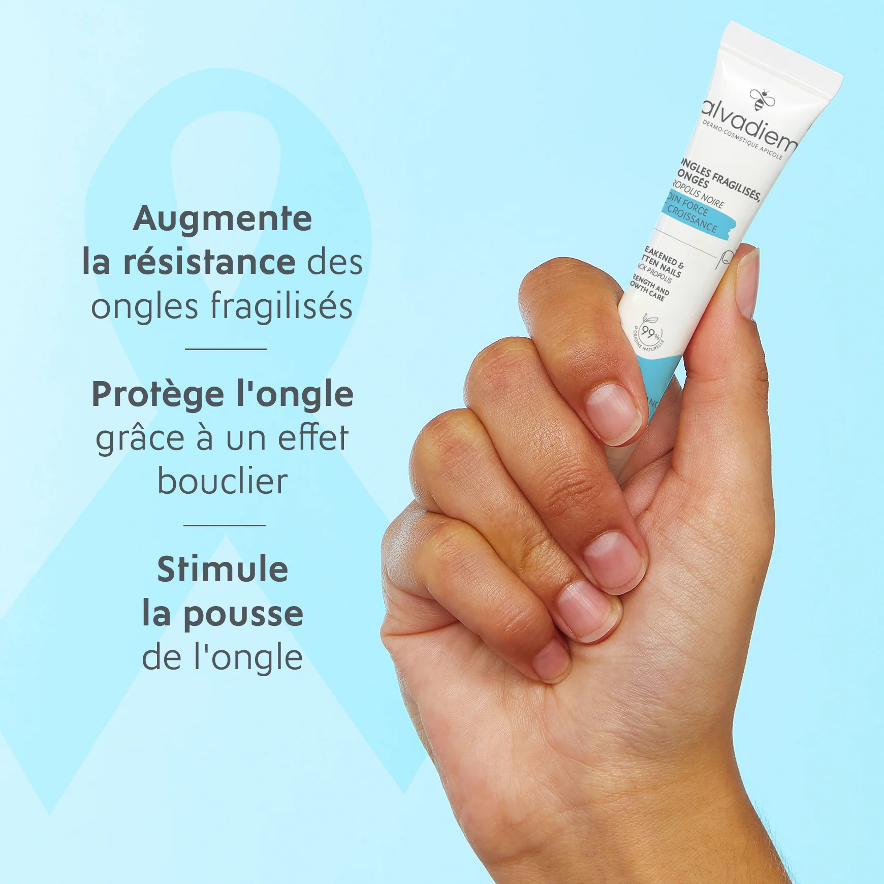 Ongles fragilisés, cassés, rongés - Image 3